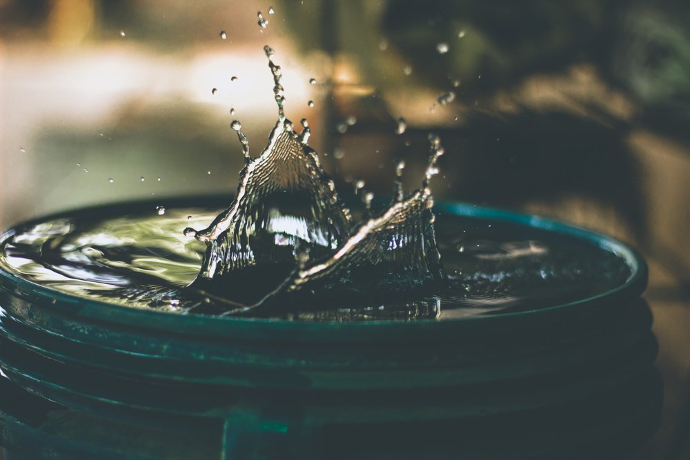 water splashing
